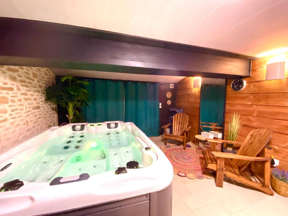 Le Petit Prince A Sarlat - Parking Prive - Piscine Chauffee - Espace Bien-Etre Jacuzzi Et Massages酒店 外观 照片